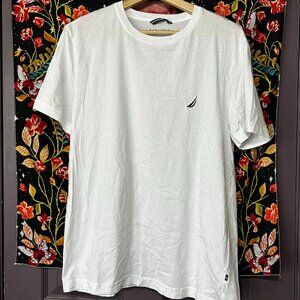 Nautica - White Basic Tee - Large